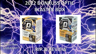 2022 Donruss Optic Football Blaster Box (Target & Walmart) Rip & Review! A little last pack Magic!