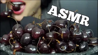 ASMR Delicious FRESH CHERRIES (CRUNCHY EATING SOUNDS) | SAS-ASMR X2