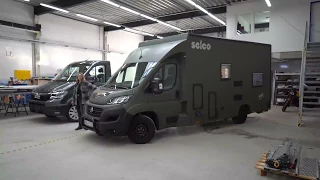 99.900 €! 3 German engineers invent FULL GRP QUALITY mobile homes! DUCATO 9 or MAN TGE 180.
