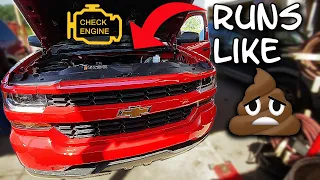 CHEVY TRUCK ELECTRICAL PROBLEMS MISFIRES ROUGH IDLE DIAGNOSIS & FIX