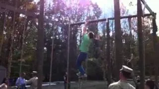 Timmy in Quantico VA Marine base obstacle course