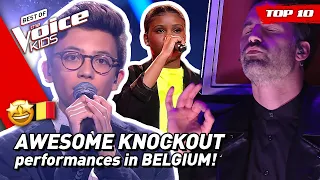TOP 10 | MOST VIEWED KNOCKOUTS of 2020 in The Voice Kids Belgium 🇧🇪