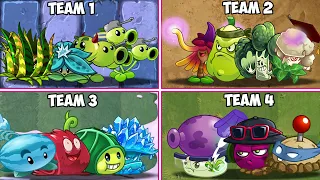 Pvz 2 Plant Teams Vs Zombie Teams - What team win all round? Plant Teams Vs Plant Teams