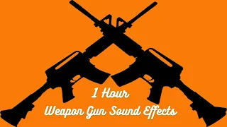 Weapon Gun Sound Effect🎧 Gun Shot Sounds Effect Loud🎧😴 1 Hour