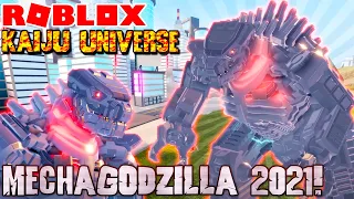 Roblox Kaiju Universe - MECHAGODZILLA 2021 UPDATE!