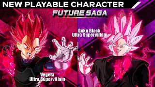 Ultra Supervillain Vegeta & Goku Black Official Gameplay Trailer - Dragon Ball Xenoverse 2 DLC 17