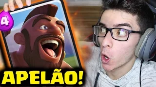 O DECK DE CORREDOR MAIS APELÃO QUE JÁ VI NO CLASH ROYALE!!!!