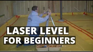 How To Use A Laser Level (Self-Leveling Laser Basics)