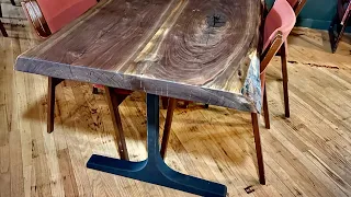 Black walnut table build