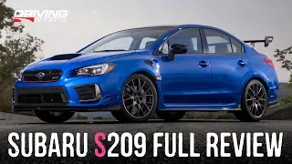 2019 Subaru S209 Review - Best WRX STI Ever!
