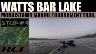 WATTS BAR LAKE: Morristown Marine Tournament Trail Spring BASS Fishing