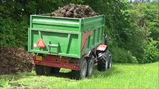 Vývoz hnoje Zetor Forterra 11441 a 140 HD