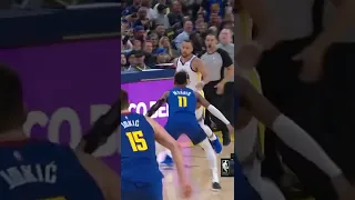 Steph: ''I'm ****** BACK BOY!'' after he puts Jokic in THE BLENDER!👀 #shorts