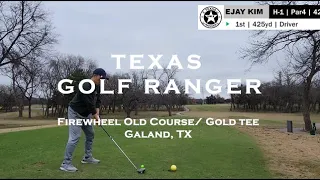 everyshot, playing 18-holes at Firewheel Golf Course (Old) / gold tee