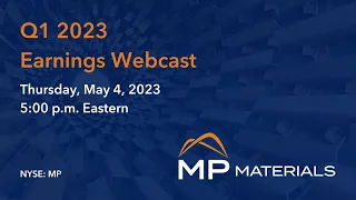 Q1 2023 Earnings Webcast