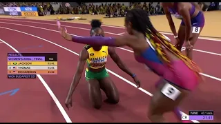 Sha'Carri's Sportsmanship Shines as Shericka Claims Dominant Gold at  200m World Championship 2023