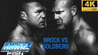 Epic Clash : Brock Lesnar Vs Goldberg