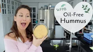 WFPB Oil-Free Hummus // EASY & HEALTHY!