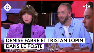 Denise Fabre et Tristan Lopin - C à Vous - 12/03/2024