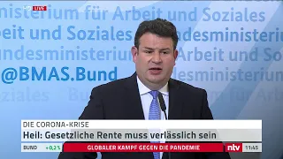 Corona LIVE: Wird die Kurzarbeit verlängert? Arbeitsminister Heil äußert sich