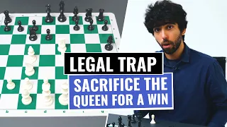 Legal’s Trap | Winning Opening Trap for White | Chess Opening Tricks and Traps to Win Fast