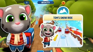 Talking Tom Gold Run / Tom's Snow Ride / Frosty Tom Unlocked!  #2023