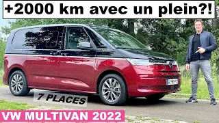 Essai VW Multivan hybride 2022 – Le van vraiment mieux qu’un SUV ?