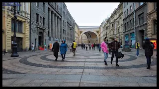 St Petersburg, Russia Palace Square - Top Tourist Place - Walking Tour