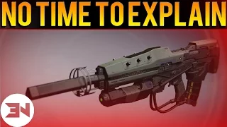 How To Get The "No Time To Explain" Exotic Pulse Rifle - "No Time To Explain Walkthrough"