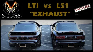 LT1 vs LS1 Exhaust