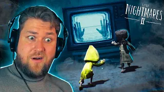 ВСТРЕТИЛИ СЛЕНДЕРМЕНА В ЛИТТЛ НАЙТМЕР 2. Little Nightmares 2 #7