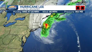 Hurricane Lee 11 p.m. Friday update