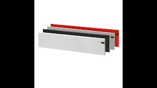Adax Neo Designer Electric Skirting Heaters with Timer, Thermostat. Slimline Panel Heater Range