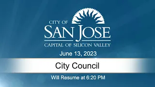 JUN 13, 2023 |  City Council Evening Session