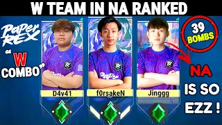 When 3 PRX Pacific Pros Playing in NA Server! PRX f0rsakeN PRX Jinggg & d4v41 in Ranked | Valorant