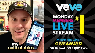 Mycollectables Monday Members Live Stream #1 - Member Giveaways! Everyone Welcome