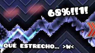 Arctic Lights 68% & 24-100% [TOP #26 HARDEST EXTREME DEMON] by EndLevel & Viruz | Geometry Dash 2.1