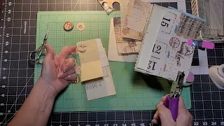 paper brads - let's make some scrap note pads - @Scrimpingmommy