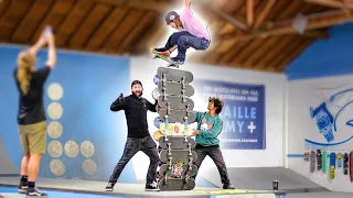 THE HIGHEST OLLIE IN HISTORY CHALLENGE?!