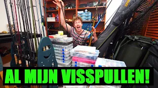 DIT IS MIJN HELE VISSPULLEN VERZAMELING!! (BIZAR)