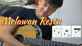 Chord Asli - Melawan Restu - Mahalini | Tutorial GItar