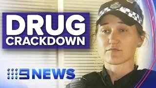 Gold Coast police crackdown on drug dealers | Nine News Australia