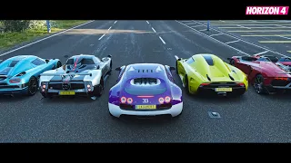 Forza Horizon 4 - World's Fastest Drag Race Cars