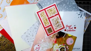 Tonic Studios Craft Kit #79: Sweet Treats Collection Unboxing & Window Flap Card Tutorial!