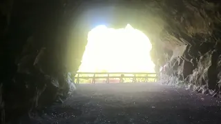 The Turn Hole Tunnel or Jim Thorpe Tunnel, on the Central Railroad of New Jersey