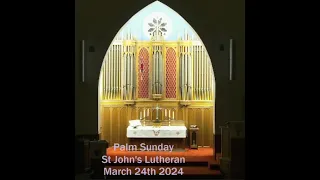 Palm Sunday Morning March 24th 2024