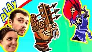 ПРоХоДиМеЦ и БолтушкА встретили Серьезного МАГА! #349 - игра Tower Conquest