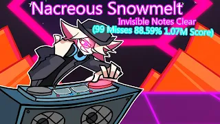 Nacreous Snowmelt Invisible Notes Clear 99 Misses 88.59% 1.07M Score (Vs Camellia Update 2)