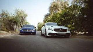 Twinning CLS63's in Dubai