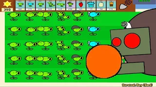 All Pea vs Dr.Zomboss Hack - Plants vs Zombies Paint Pack